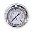 Manometr Ø 63 mm - przyłącze tylne - z kołnierzem