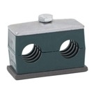 Uchwyty podwójne - Polipropylen/stal 37